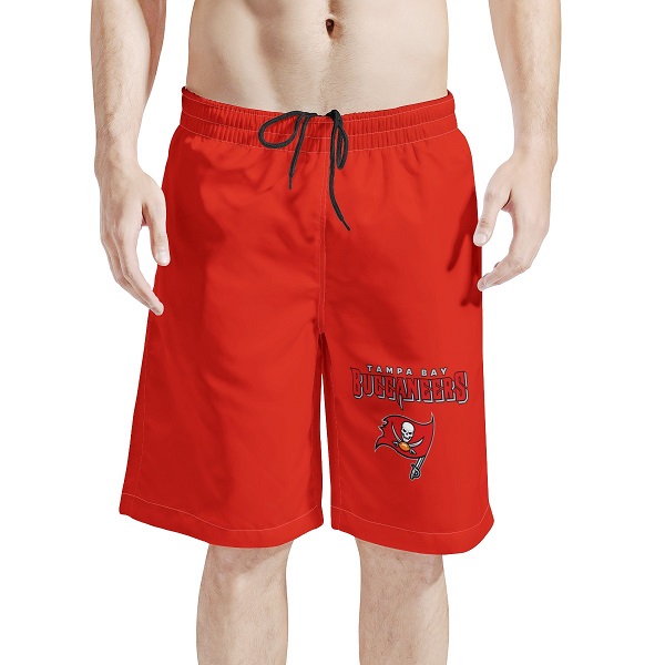 Men's Tampa Bay Buccaneers Red NFL Shorts Men's Tampa Bay Buccaneers Red NFL Shorts